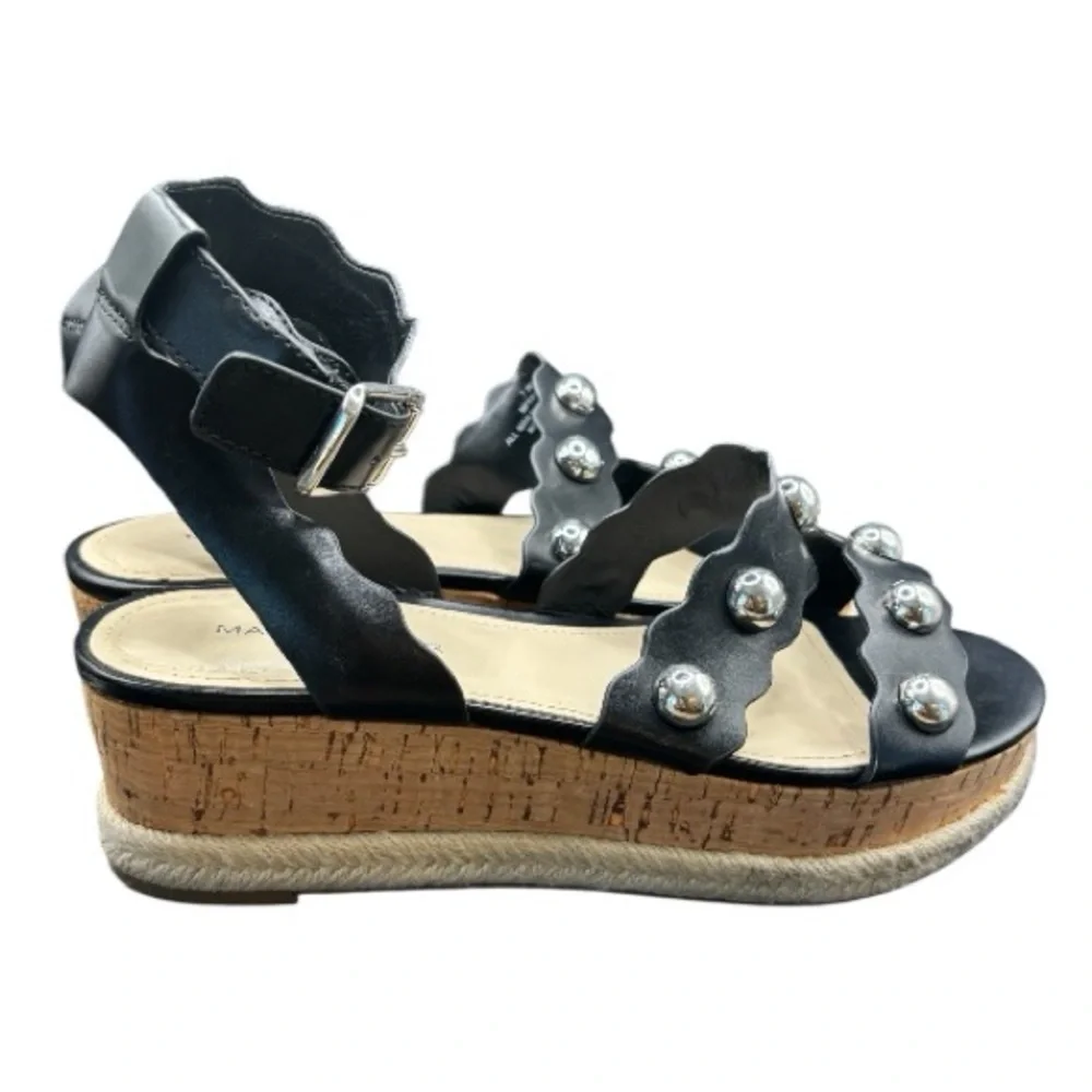 Marc Fisher Faythe Espadrille Wedge Sandals - Picture 3 of 5